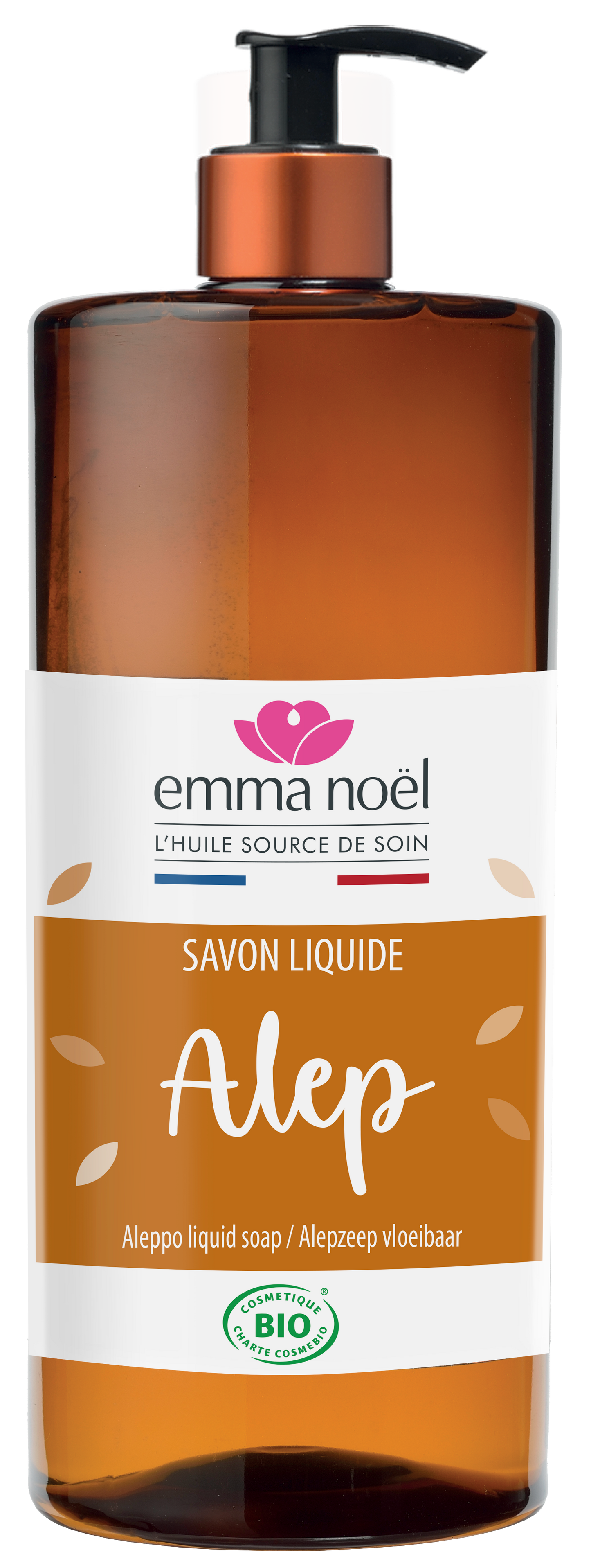 Emma Noël -- Savon alep bio liquide - 1 L