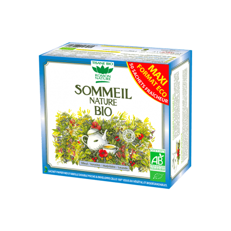 ROMON NATURE -- Infusettes sommeil x50 sachets