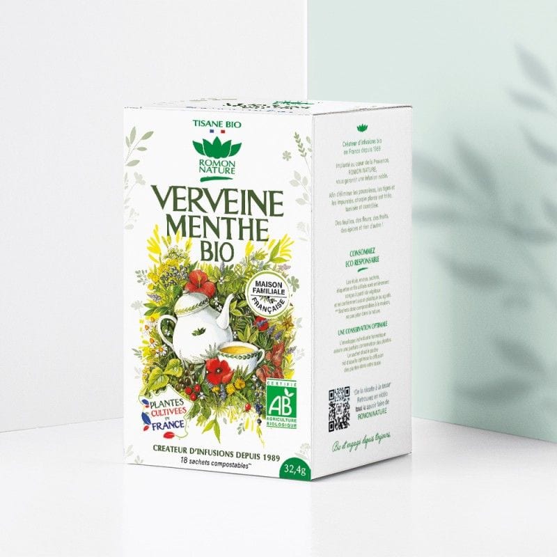 ROMON NATURE -- Tisane verveine menthe 36 g