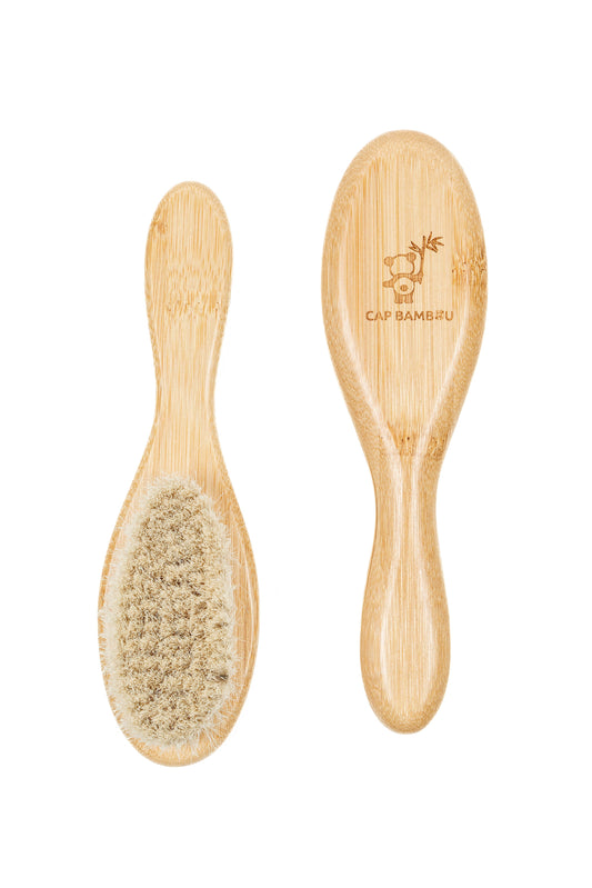 Cap Bambou -- Brosse a cheveux bebe