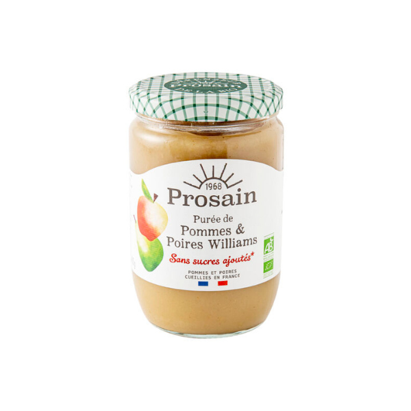 Prosain -- Purée de pommes & poires williams bio - 620 g