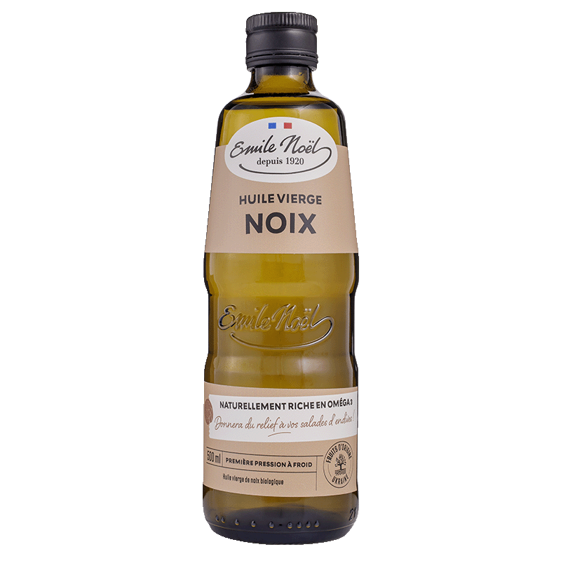 émile Noël -- Huile vierge de noix bio (origine Ukraine) - 500 ml