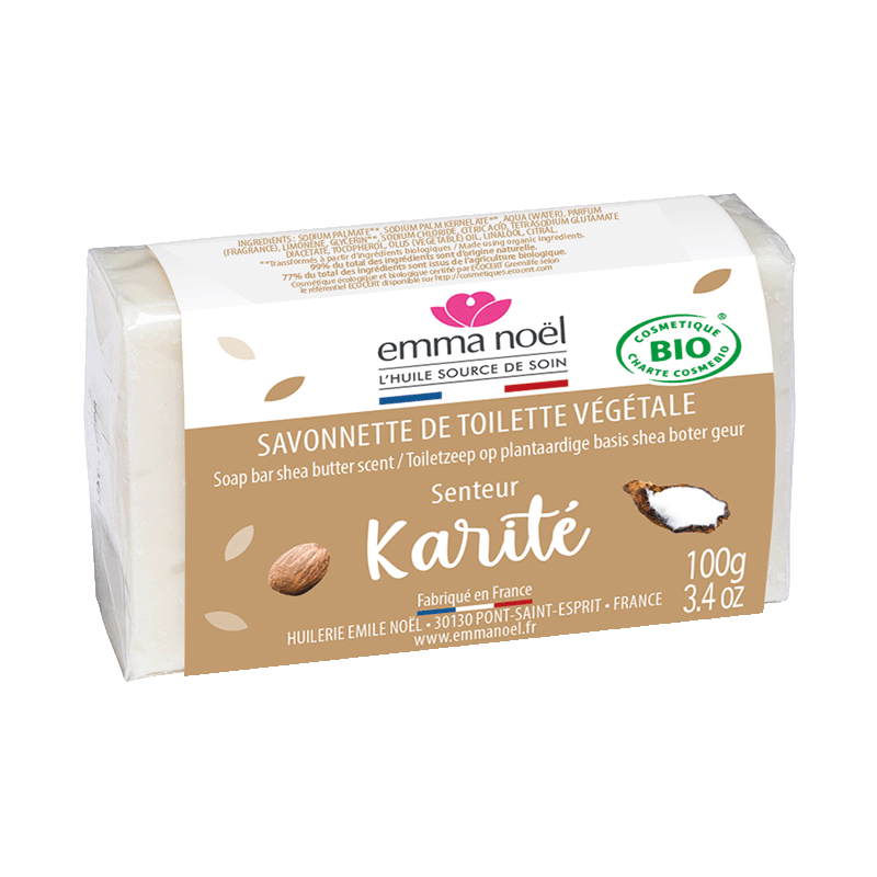 Emma Noël -- Savonnette karité bio - 100 g